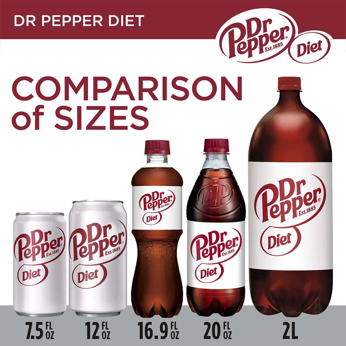 Diet Dr Pepper Soda 7.5 fl oz 10 pack F757
