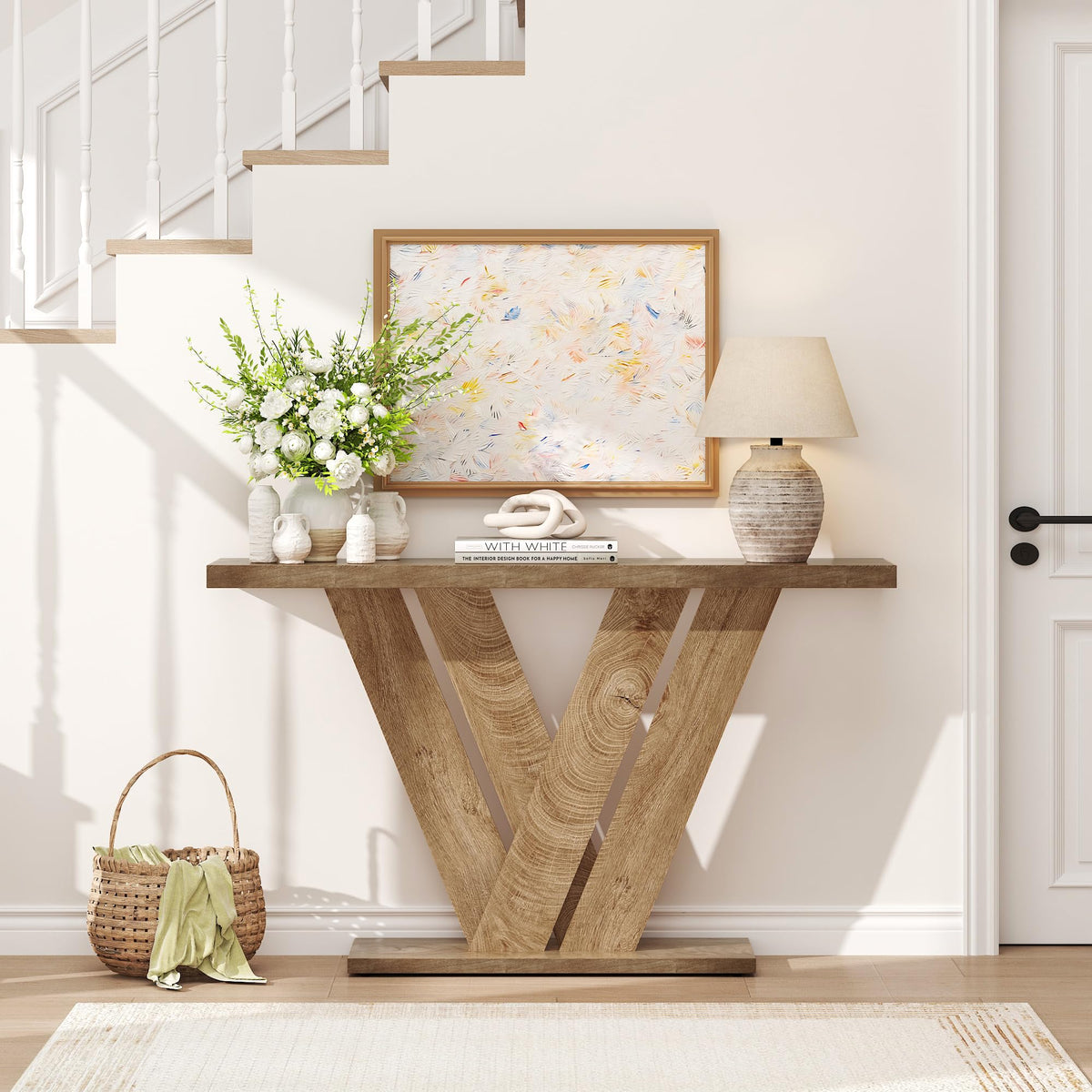 51" Wood Console Table H88586