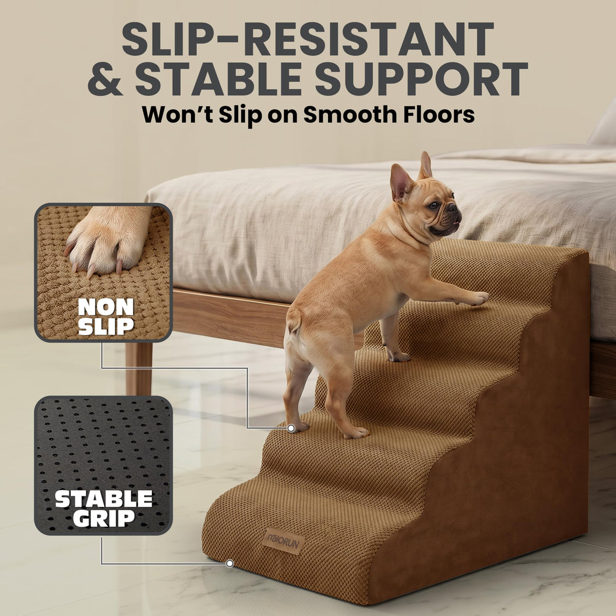 Dog Stairs for High Beds W675