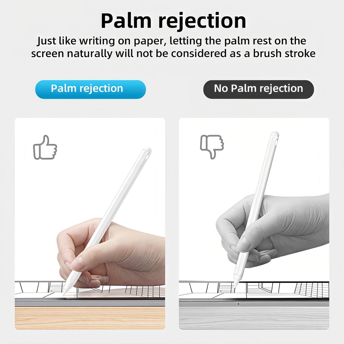 Wireless Magnetic Charging Stylus Pen for iPad Z593691
