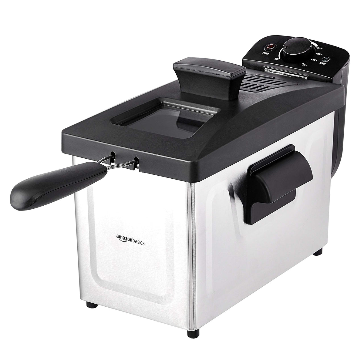3.2-Qt Electric Deep Fryer with Adjustable Temperature Control R8325