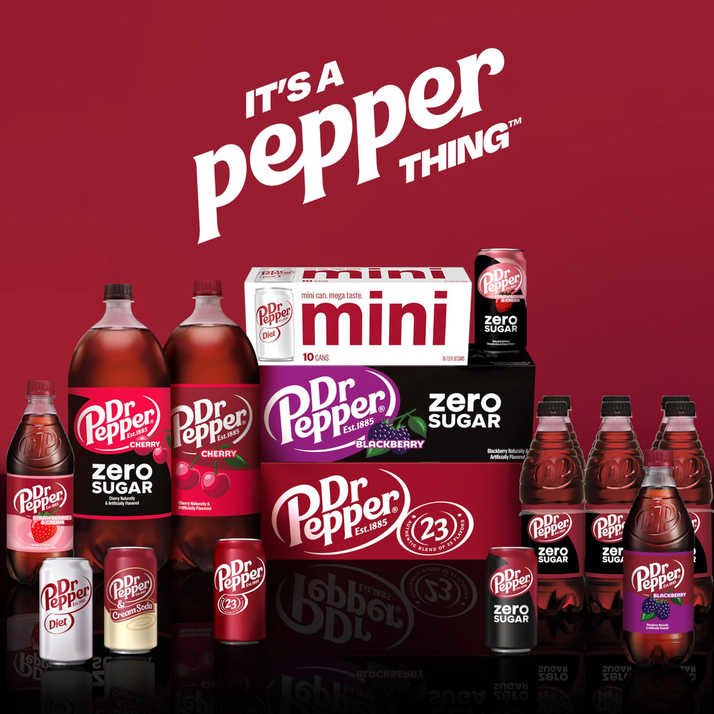 Diet Dr Pepper Soda 7.5 fl oz 10 pack F757