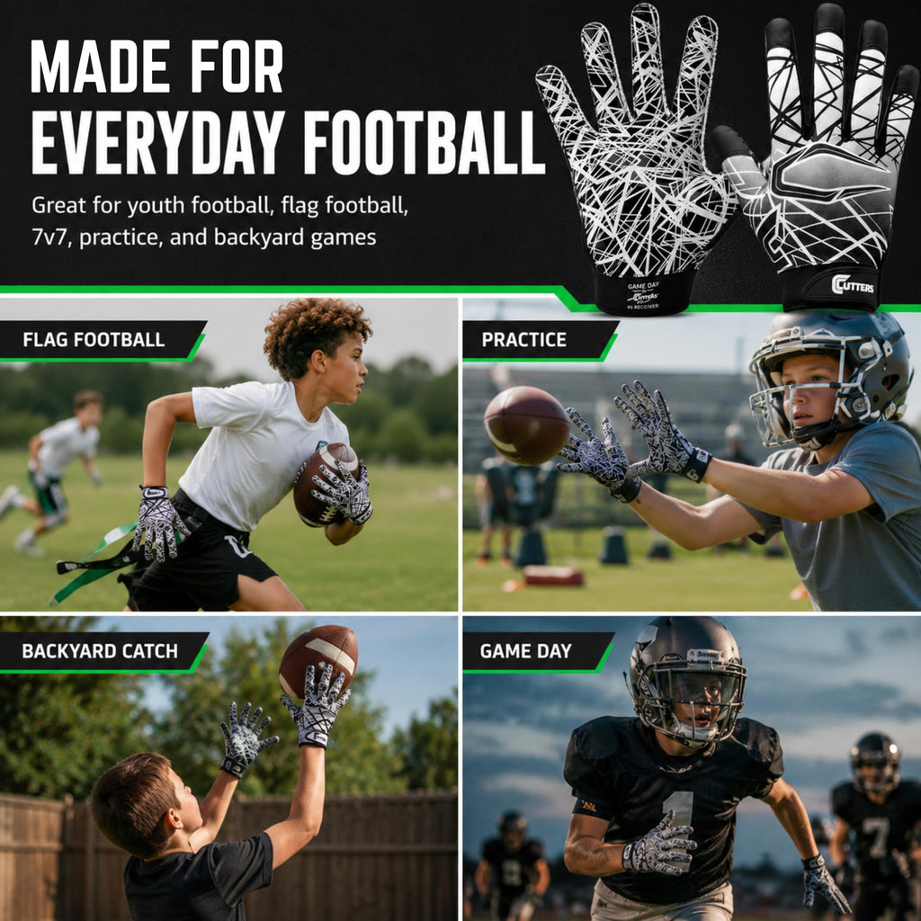 Football Gloves with Silicone Grip N3013