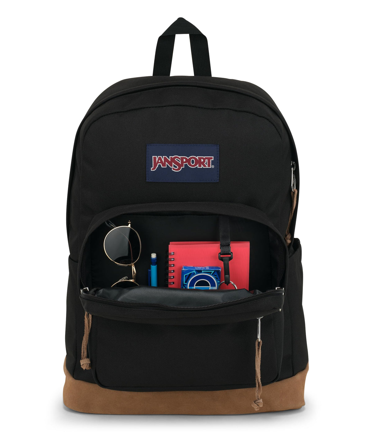 Black Backpack with Padded 15" Laptop Sleeve J8899