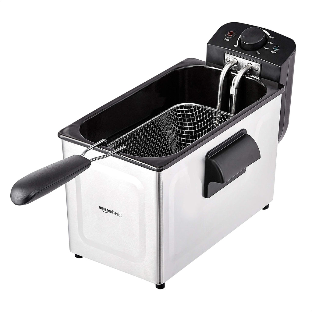 3.2-Qt Electric Deep Fryer with Adjustable Temperature Control R8325