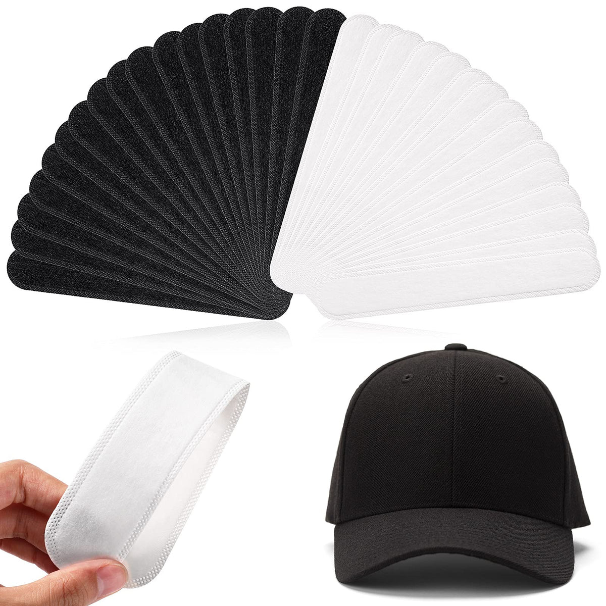 30 Pcs Disposable Hat Sweat Liner V620