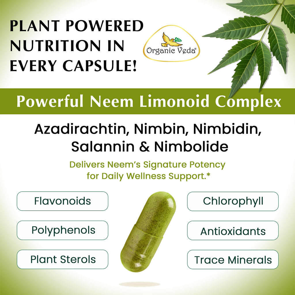 Neem Capsules 120 Vegan Capsules H55413