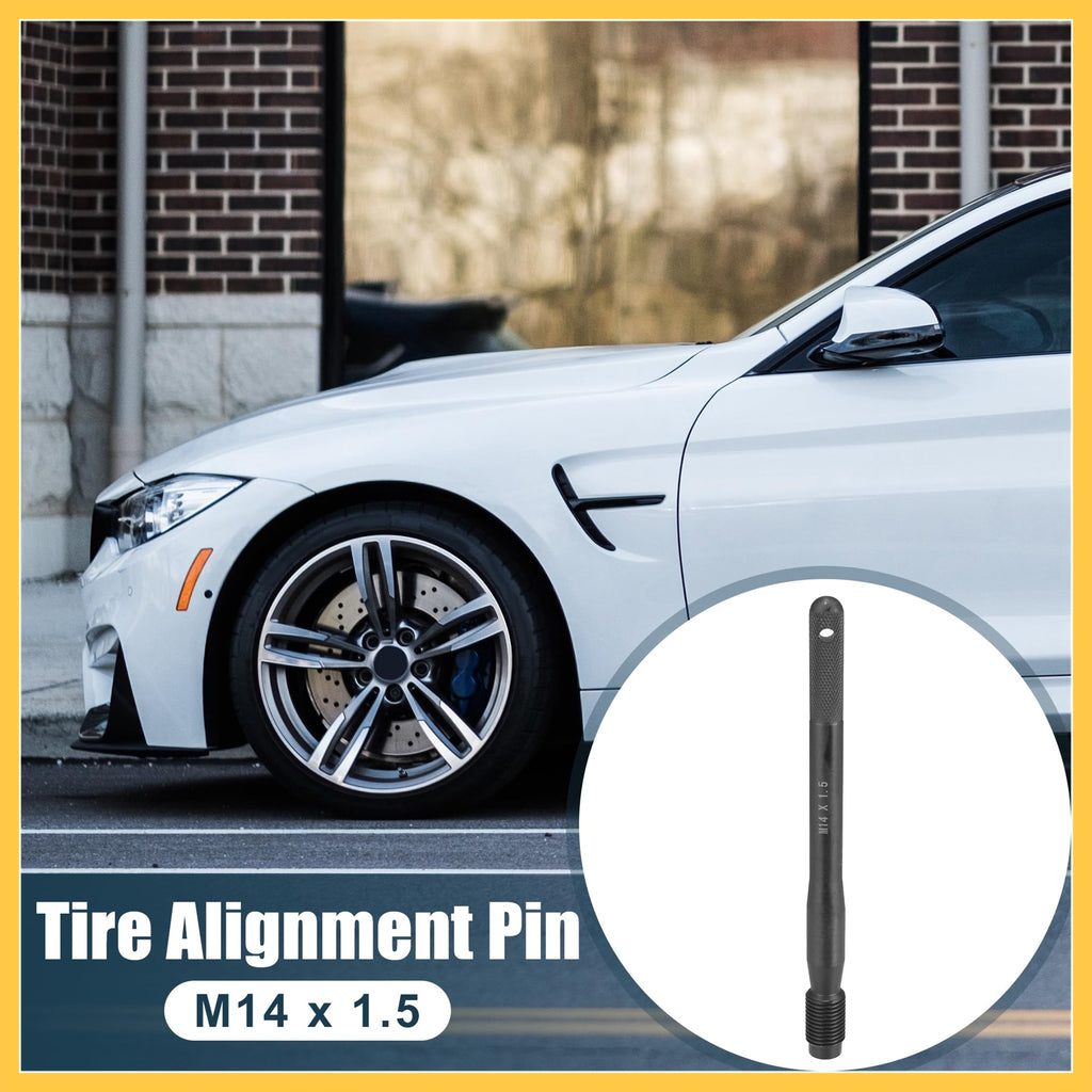 Black Carbon Steel Wheel Hangers Alignment Pin M14x1.5 S62268