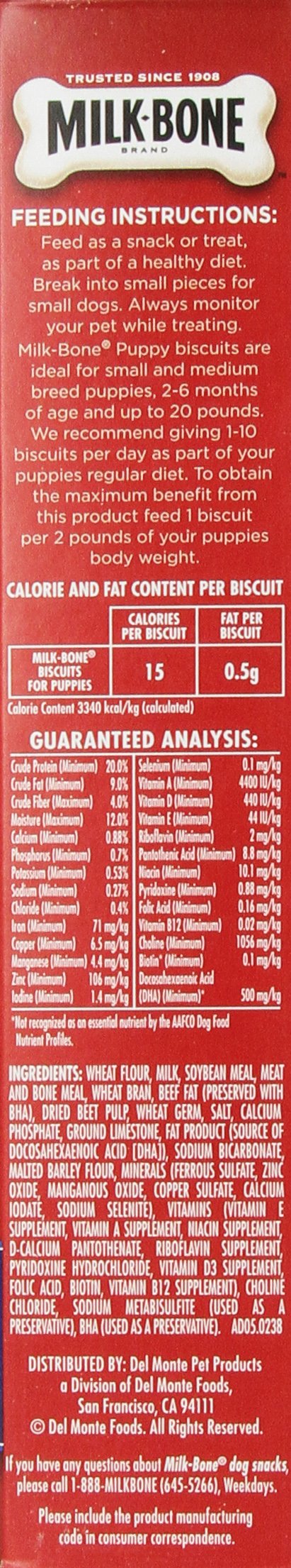 Original Puppy Dog Treats 16-Ounce X5320