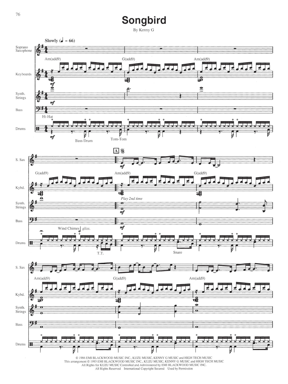 Saxophone Sheet Music Book M35811