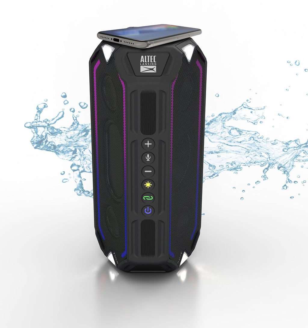 Black Waterproof Portable Bluetooth Speaker Y534081