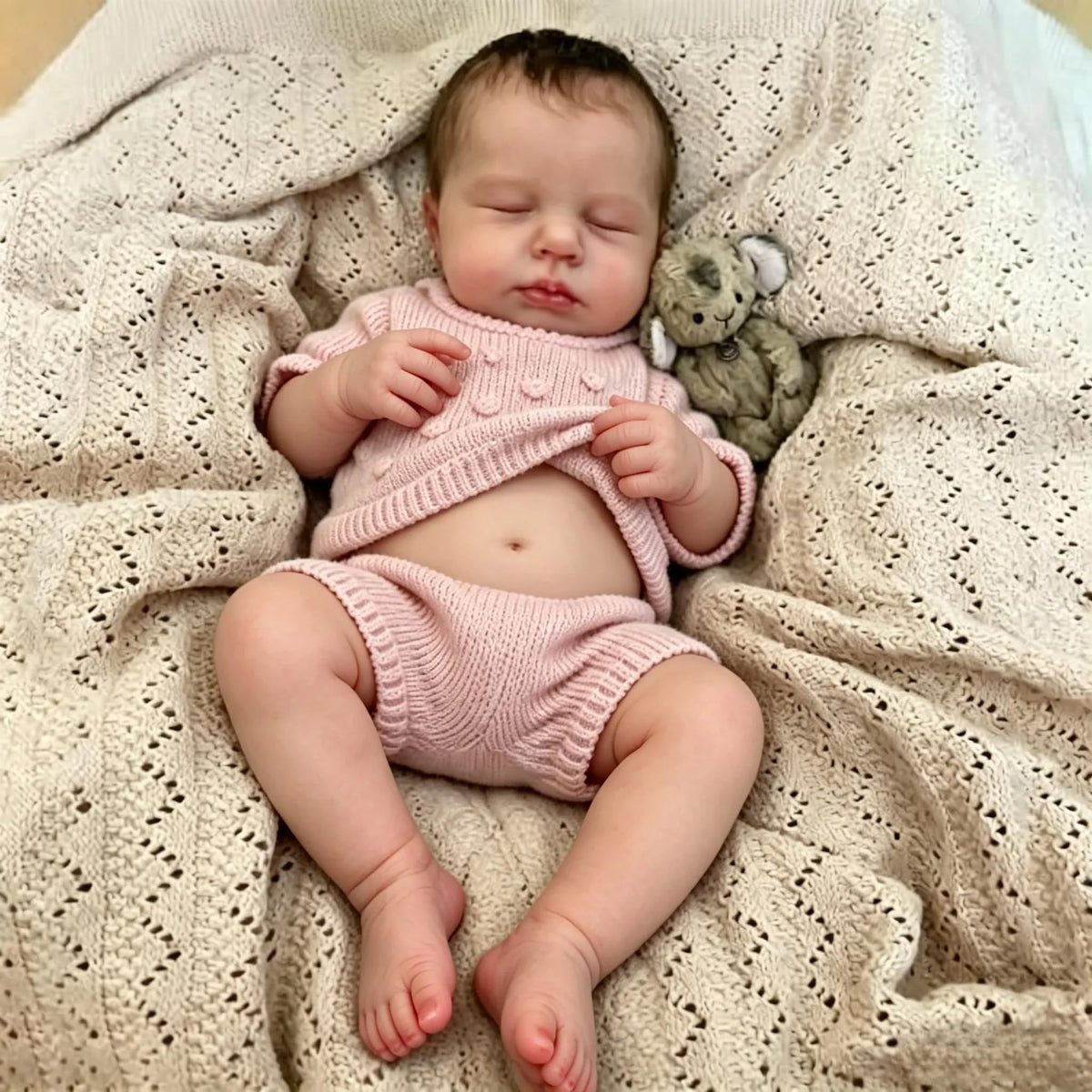 20" Silicone Full Body Reborn Baby Dolls Girl H5679