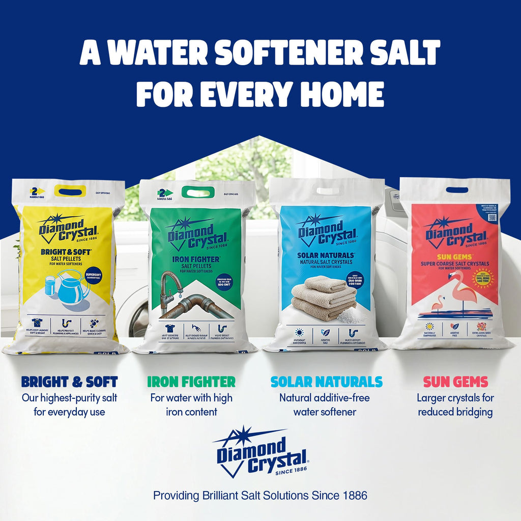2 Pack Water Softener Salt Pellets, 40 lb X7556