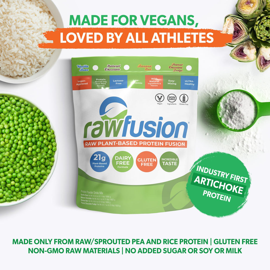 Vegan Protein Powder Vanilla Bean 60 Servings F9758