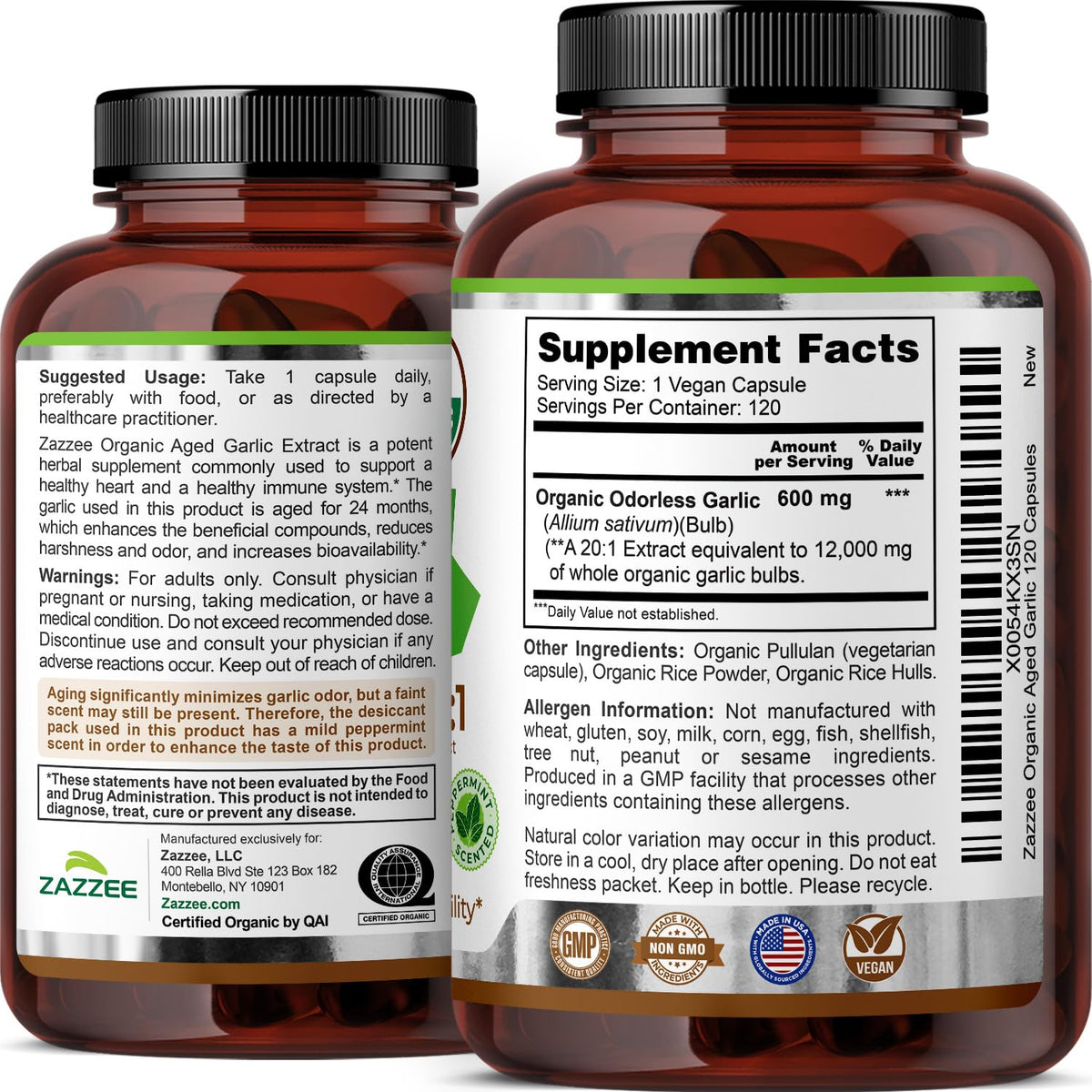 USDA Organic Aged Garlic 20:1 Extract R68700