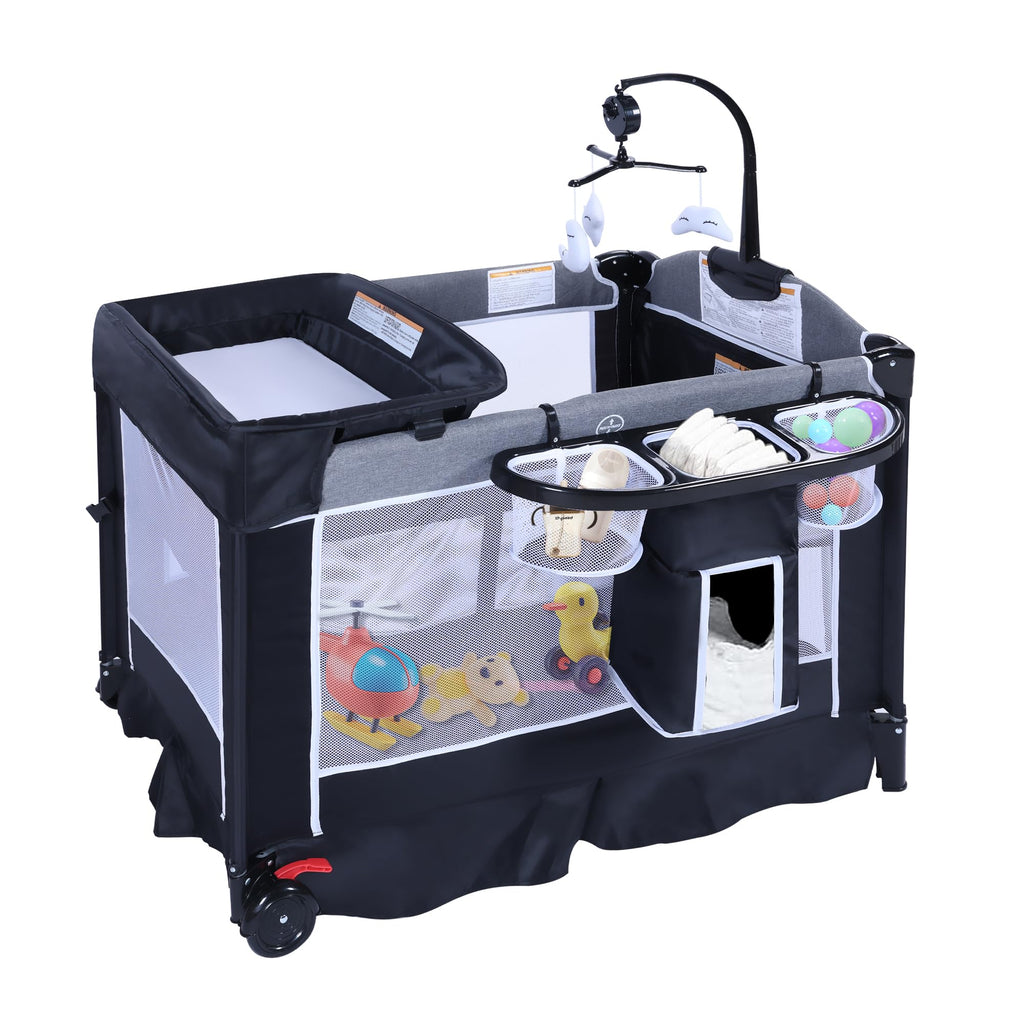 4 in 1 Portable Playard Baby Bassinet U4973