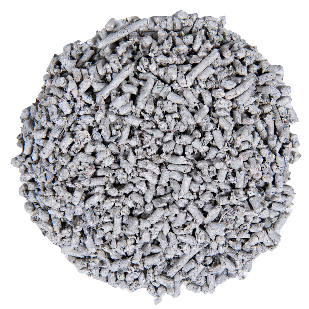 Recycled Paper Cat Litter, Non-Clumping, 20 lb B5556