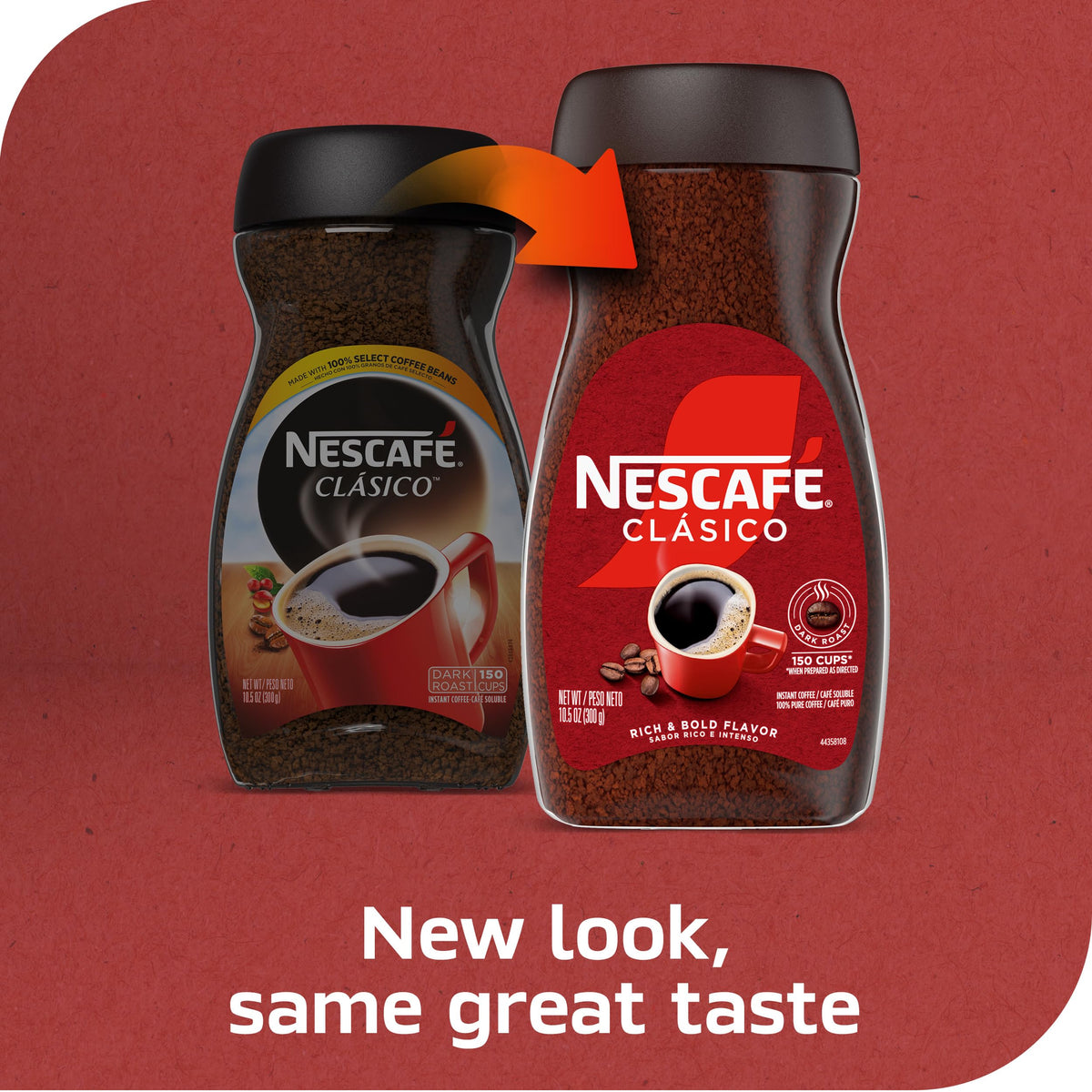 Dark Roast Instant Coffee 10.5 oz P6221