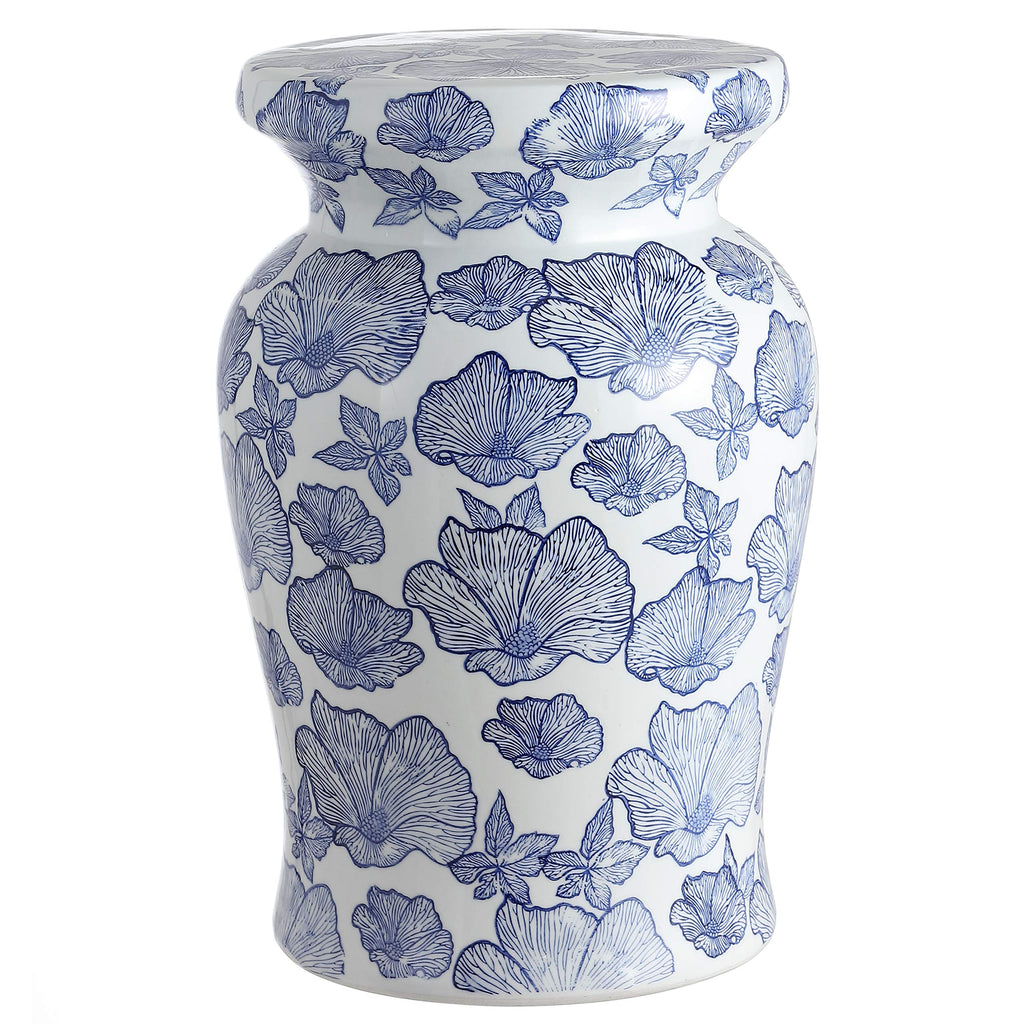 Ceramic Drum Garden Stool Side Table I448212