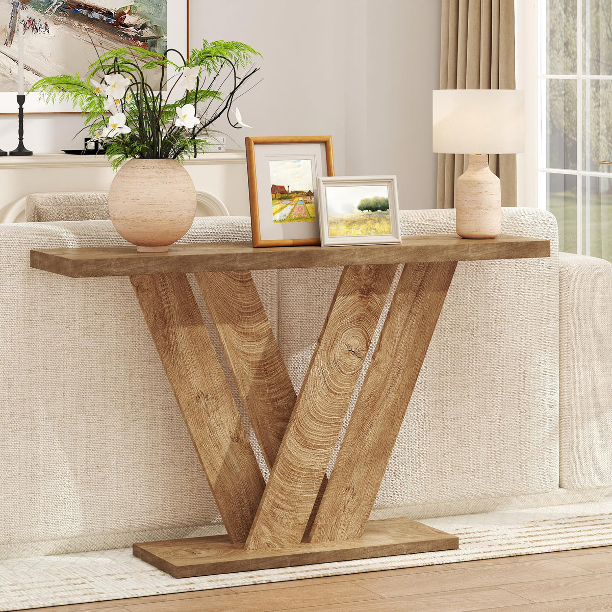 51" Wood Console Table H88586